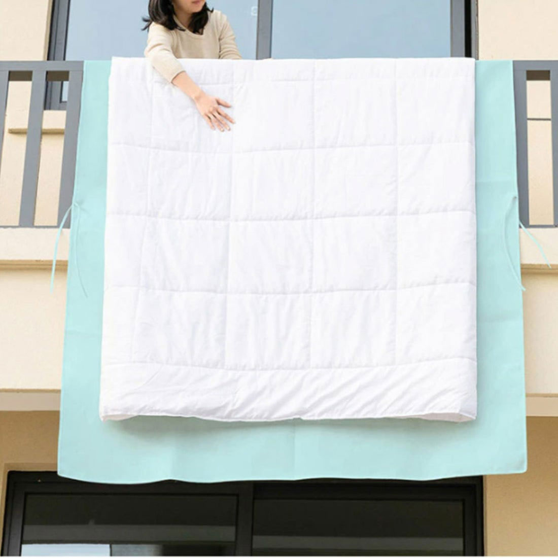 Shoppinggo shoppinggo Futon drying sheet Futon drying Stain prevention sheet Veranda Futon Stain prevention Large size 160 x 240 cm Futon Outside drying Outdoor Futon mattress