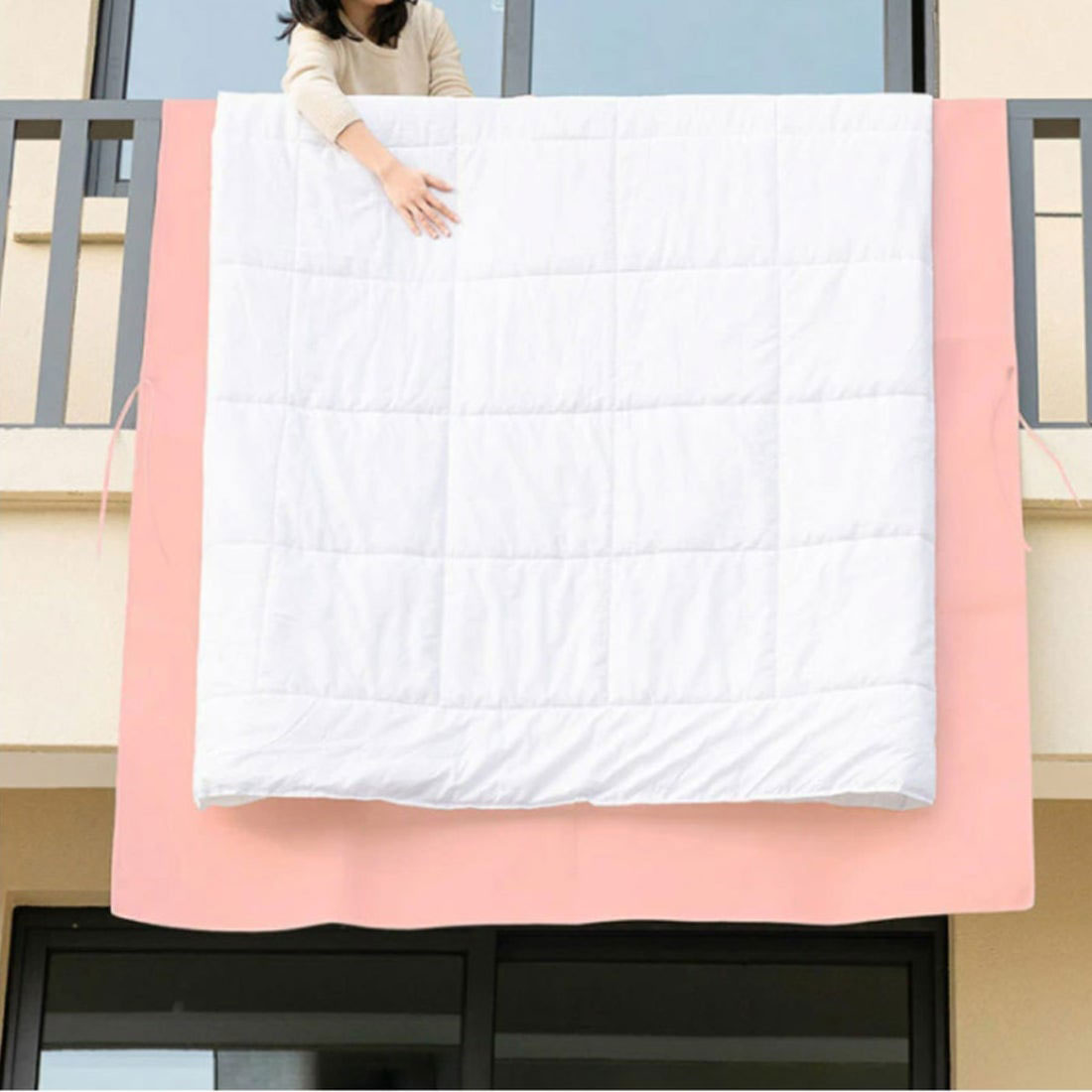Shoppinggo shoppinggo Futon drying sheet Futon drying Stain prevention sheet Veranda Futon Stain prevention Large size 160 x 240 cm Futon Outside drying Outdoor Futon mattress