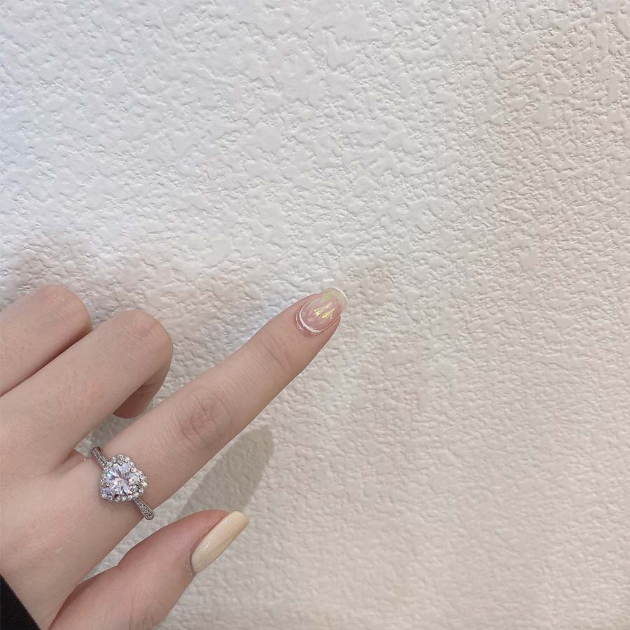 ショッピングゴー shoppinggo ハート指輪 オープン リング フリーサイズ シンプル シルバー 入学式 卒業式 フォーマル カジュアル 結婚式 パーティ (ゴールド) ゴールド