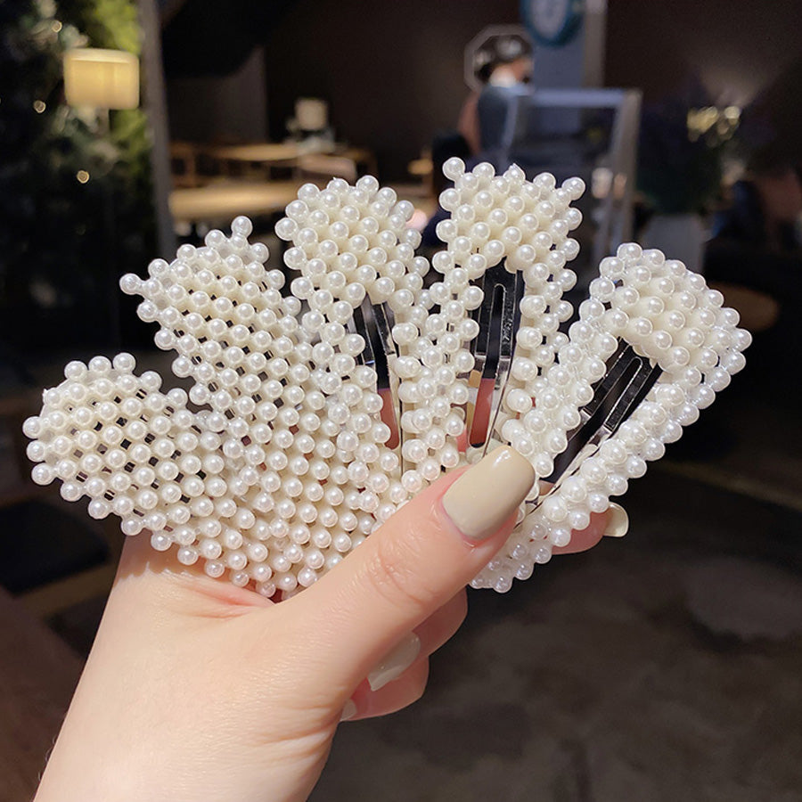 ショッピングゴー shoppinggo ヘアピン6点セット パール ヘアクリップ スリーピン パールヘアピン 髪飾り 結婚式 卒業式 入学式 パーティ 可愛い おしゃれ