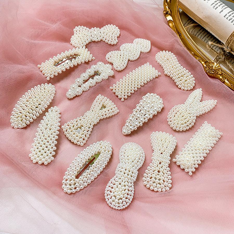 ショッピングゴー shoppinggo ヘアピン6点セット パール ヘアクリップ スリーピン パールヘアピン 髪飾り 結婚式 卒業式 入学式 パーティ 可愛い おしゃれ