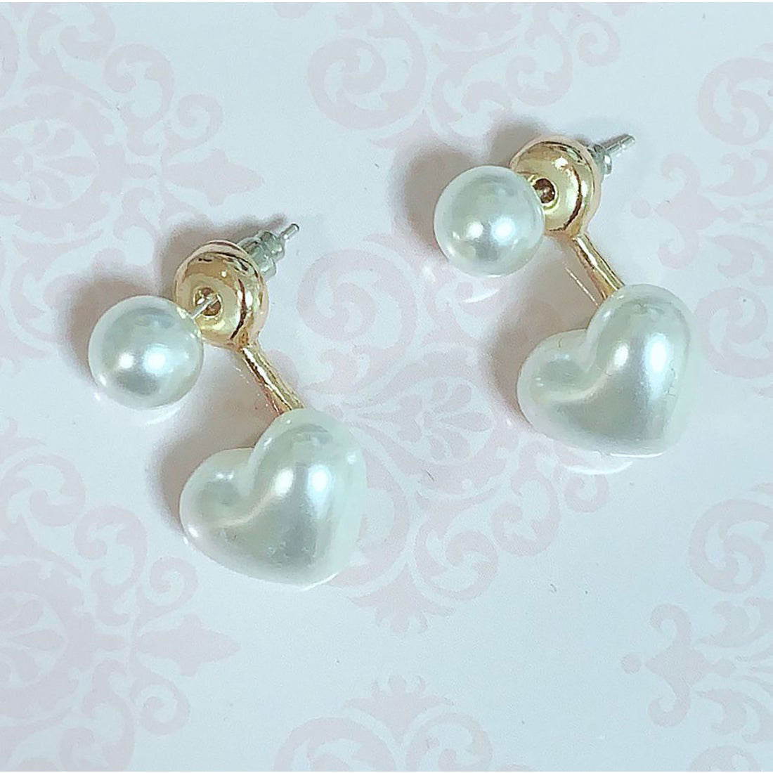 購物Go Shopping Go Pure Cunding耳環女士珍珠流行配件