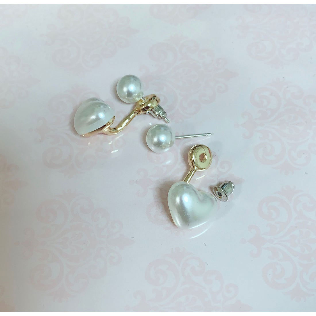 購物Go Shopping Go Pure Cunding耳環女士珍珠流行配件