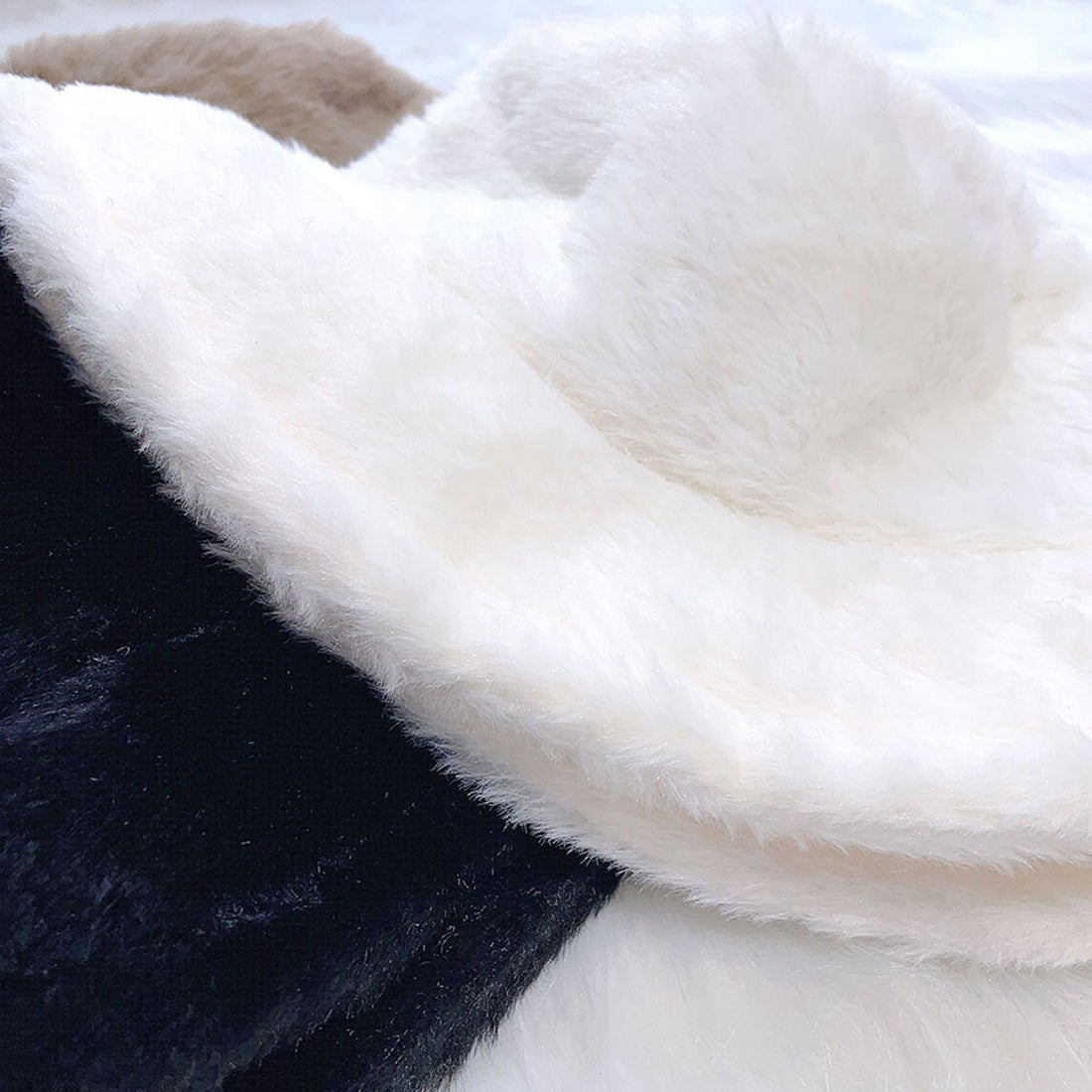 ショッピングゴー shoppinggo バケットハット ファー 帽子 レディース おしゃれ 秋冬 ふわふわ ボア 小顔効果 肌触り良い ハット 暖かい 厚手 防寒