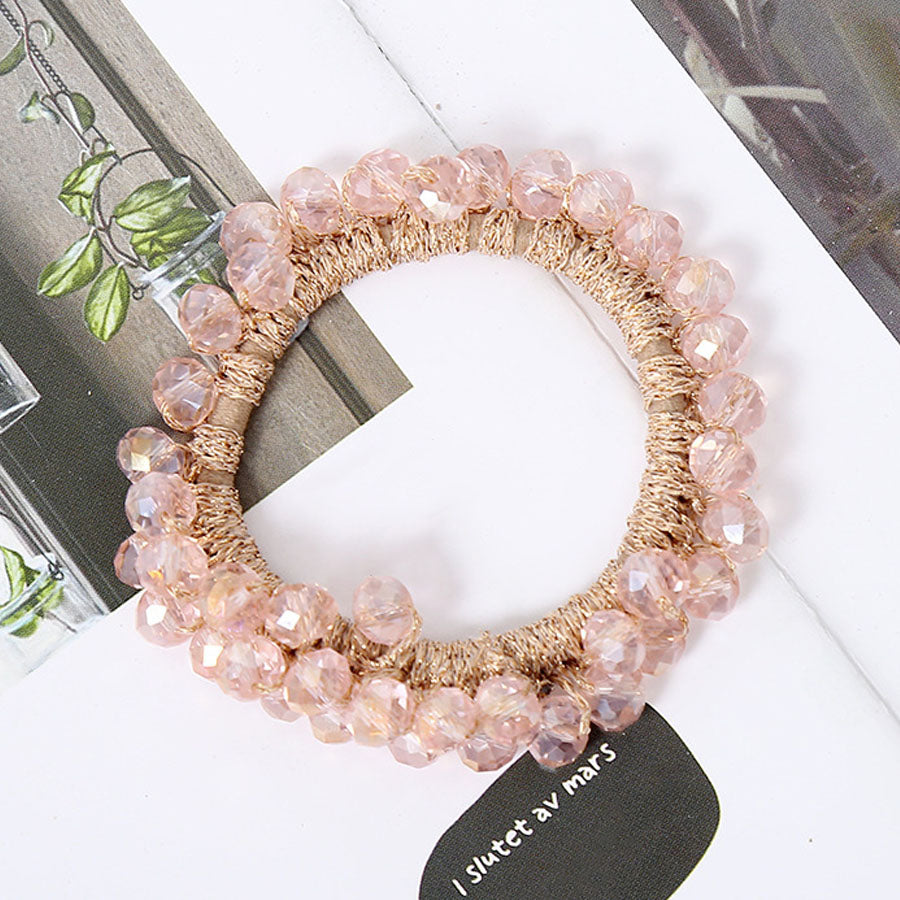 Shopping Go shoppinggo Hair tie Bubble Simple Bracelet Beads Hair clip Hair accessory Hair decoration Elegant Party decoration