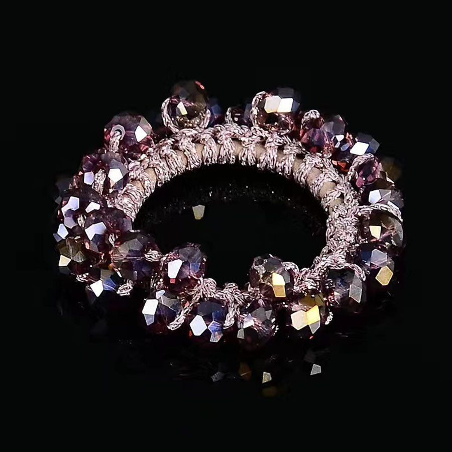 ショッピングゴー shoppinggo ヘアゴム バブル シンプル ブレスレット ビーズ ヘア留め ヘアアクセサリー 髪飾り 上品 パーティー飾り