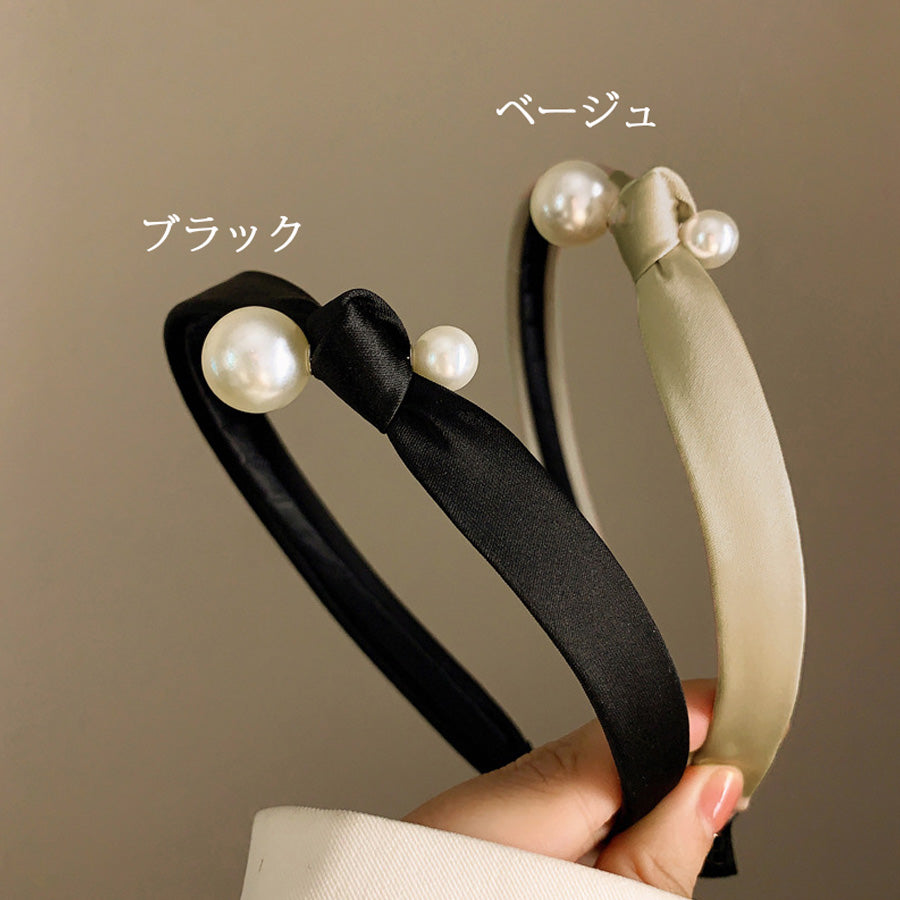 Shopping Go Shoppinggo Headband Pearl Adult Hairband Head Accessory Chic Thick Hair Accessory Wedding After Party Wedding Stone