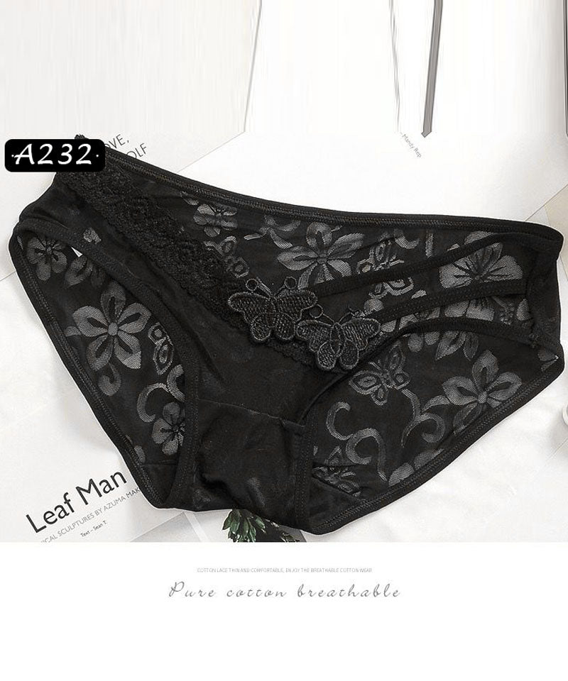 ショッピングゴー shoppinggo レースショーツ セクシー ショーツ単品 薄型 総レース 透け感 下着 ランジェリー シースルー ふんどしパンツ【返品不可商品】