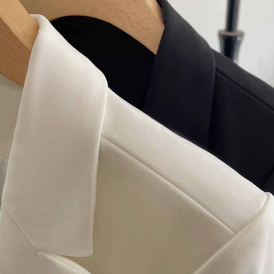 購物GO shoppinggo 針織外套 女士外套 金色鈕扣 薄款 長袖 輕外套 內襯 時尚 可愛 正式 休閒 甜美 女性 日常使用 春季 秋季 冬季 黑色可洗 手洗