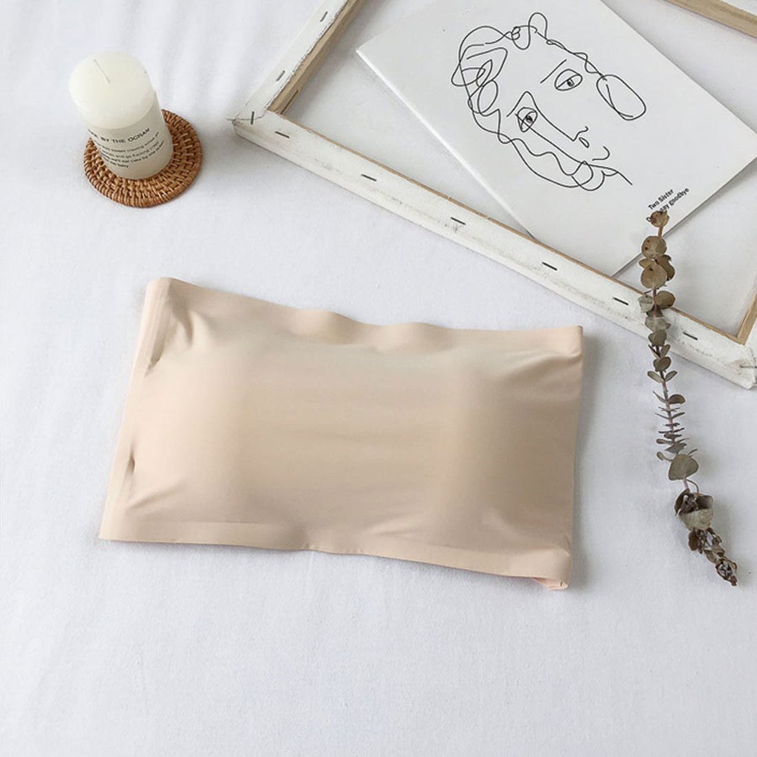 ショッピングゴー shoppinggo 夏服 ブラトップ カップ付きキャミソール チューブトップブラ セクシー パット付 インナー 韓国ファッション