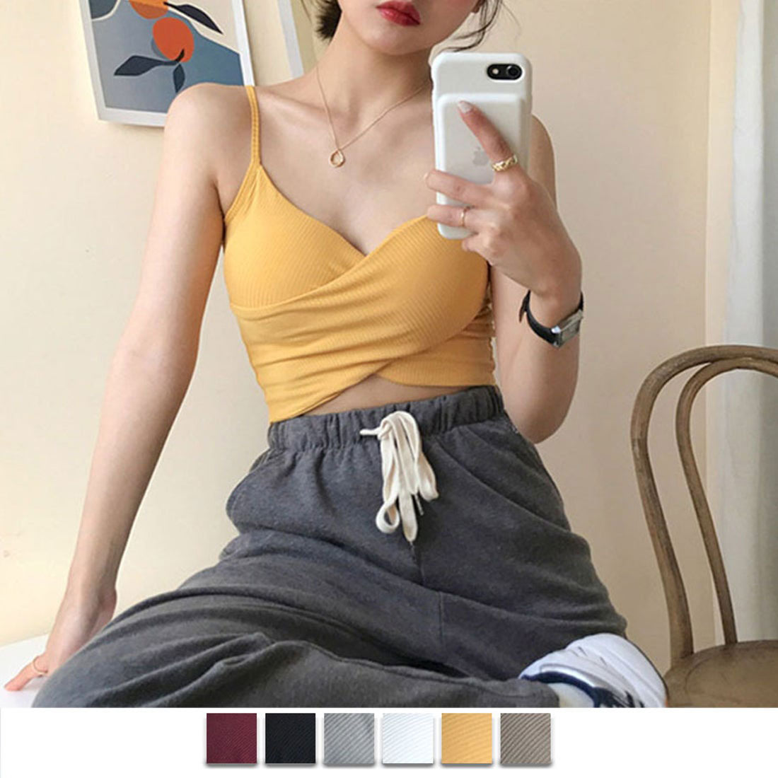 ショッピングゴー shoppinggo 夏服 カップ付きキャミソール キャミタンクトップ ブラ 白 黒 パット付 見せブラトップ ブラカバー ブラトップ 背中見せブラ