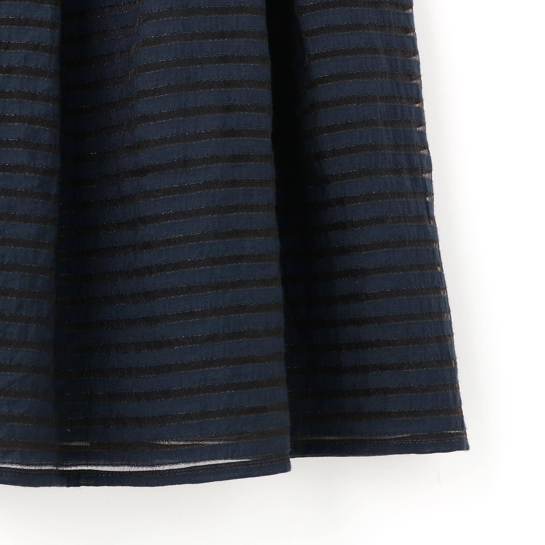 シューラルー キッズ SHOO・LA・RUE/Kids 【110-130cm/3点セット/セレモニー/入卒】シアーボーダーワンピース