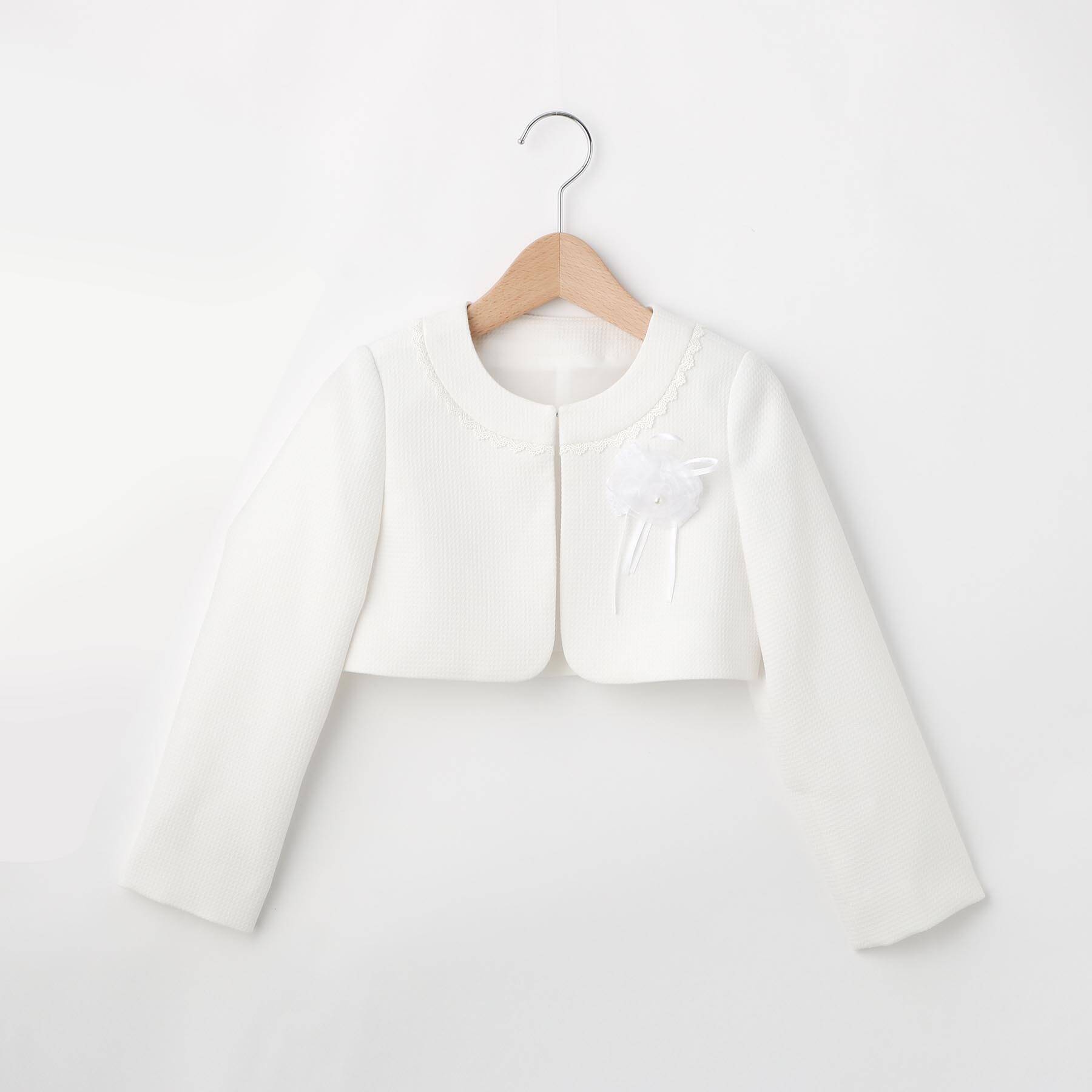 シューラルー キッズ SHOO・LA・RUE/Kids 【110-130cm/3点セット/セレモニー/入卒】シアーボーダーワンピース