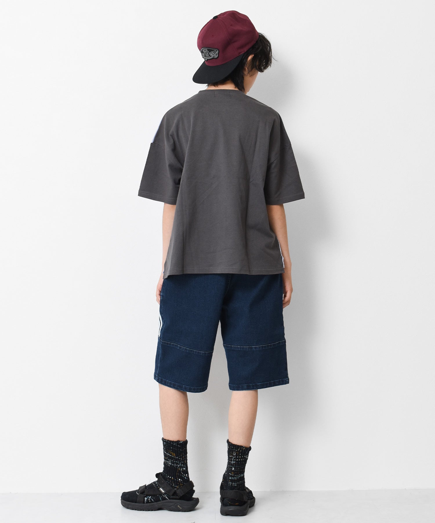 ラット エフェクト RAT EFFECT デニムラインハーフパンツ