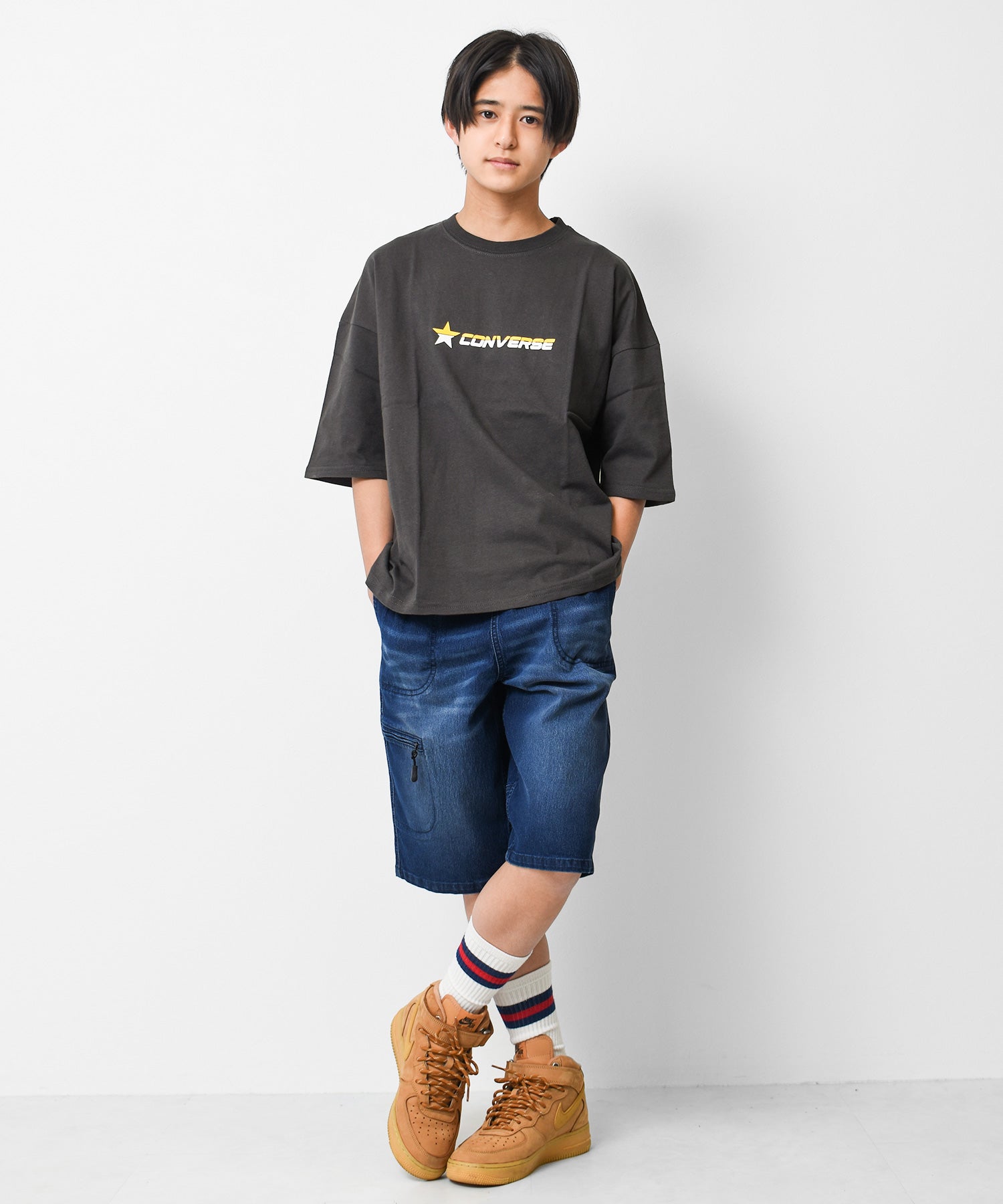 ラット エフェクト RAT EFFECT CONVERSE別注カラーロゴスーパービッグTシャツ