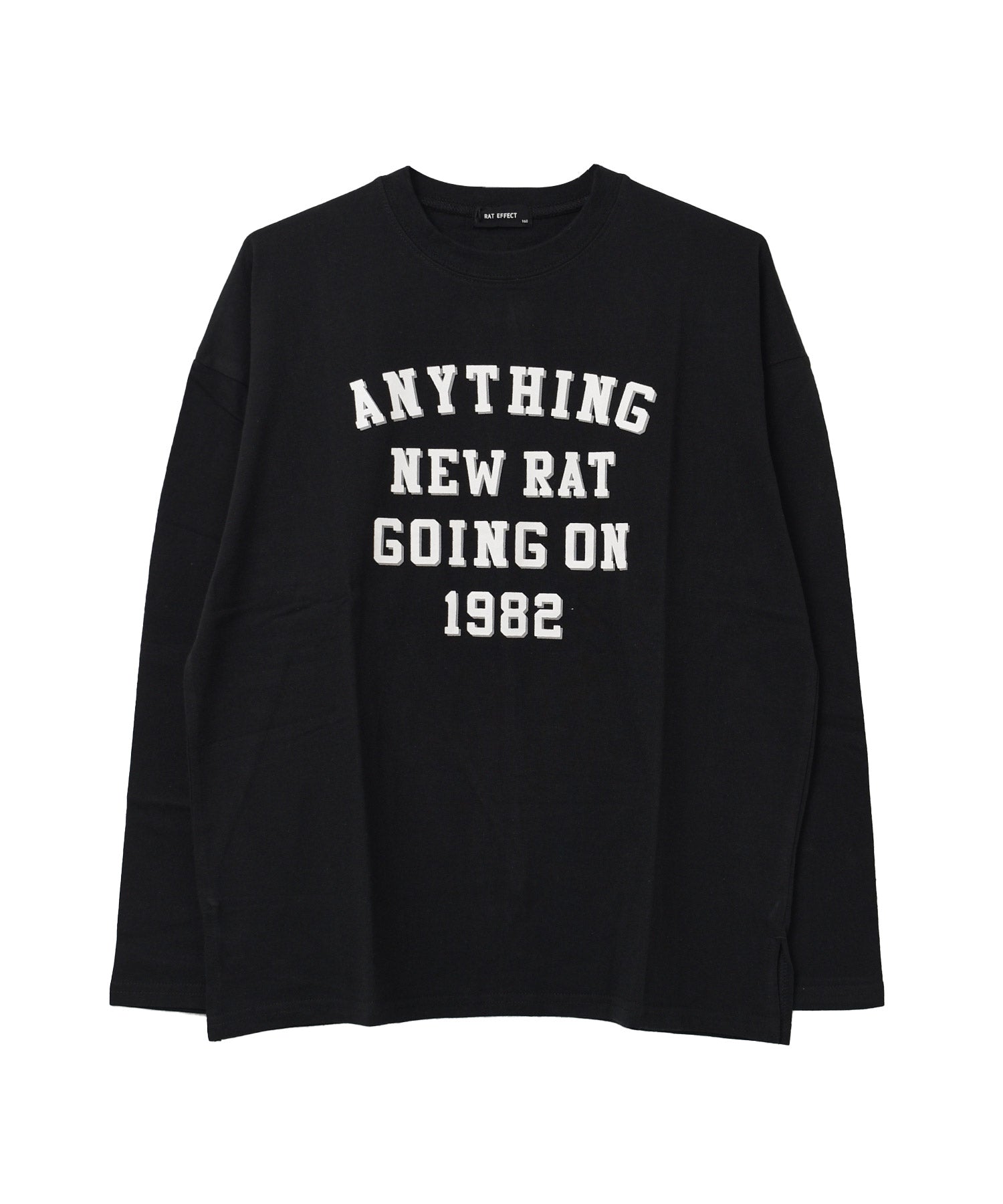 ラット エフェクト RAT EFFECT アーチロゴプリントロングTシャツ