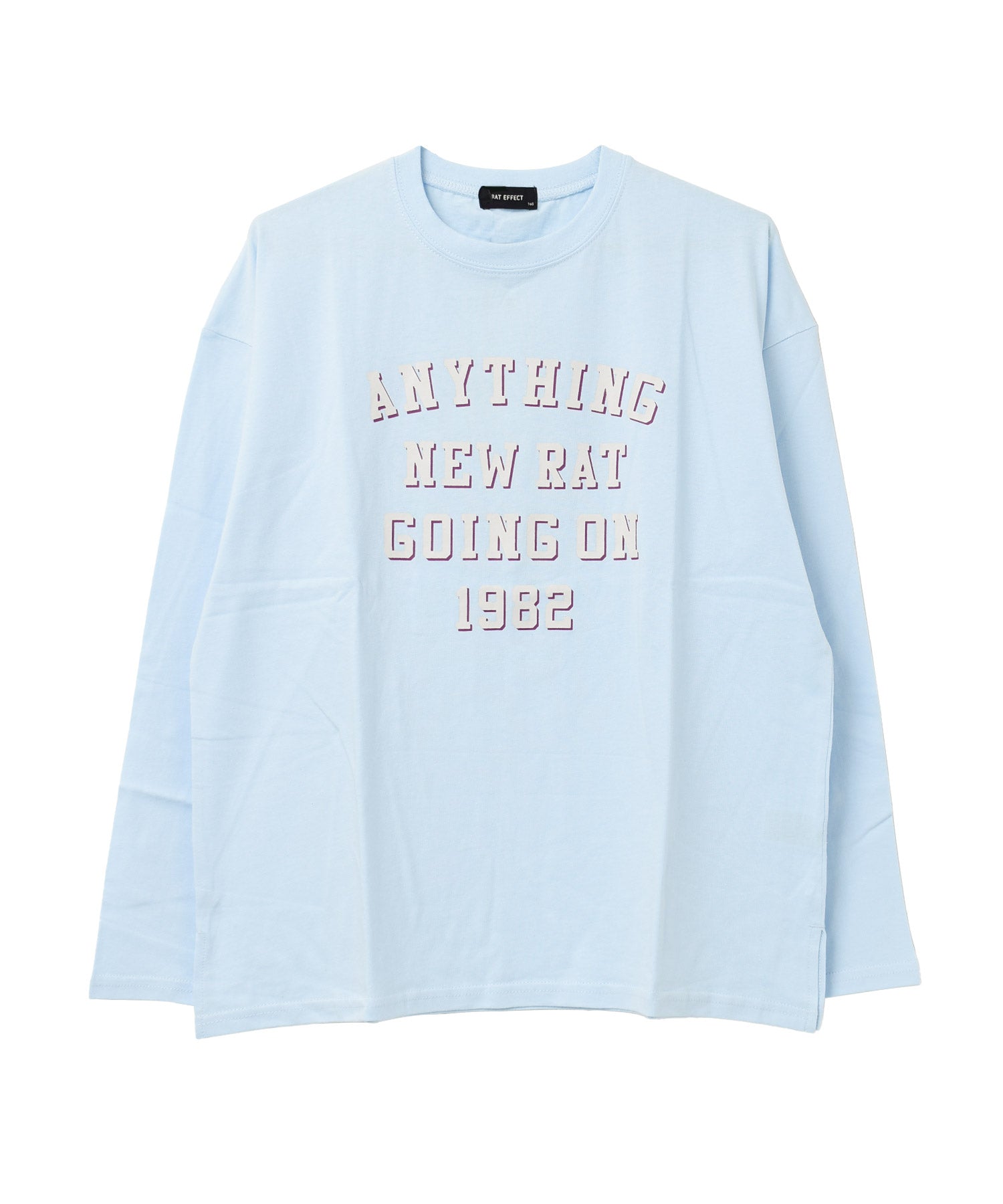 ラット エフェクト RAT EFFECT アーチロゴプリントロングTシャツ