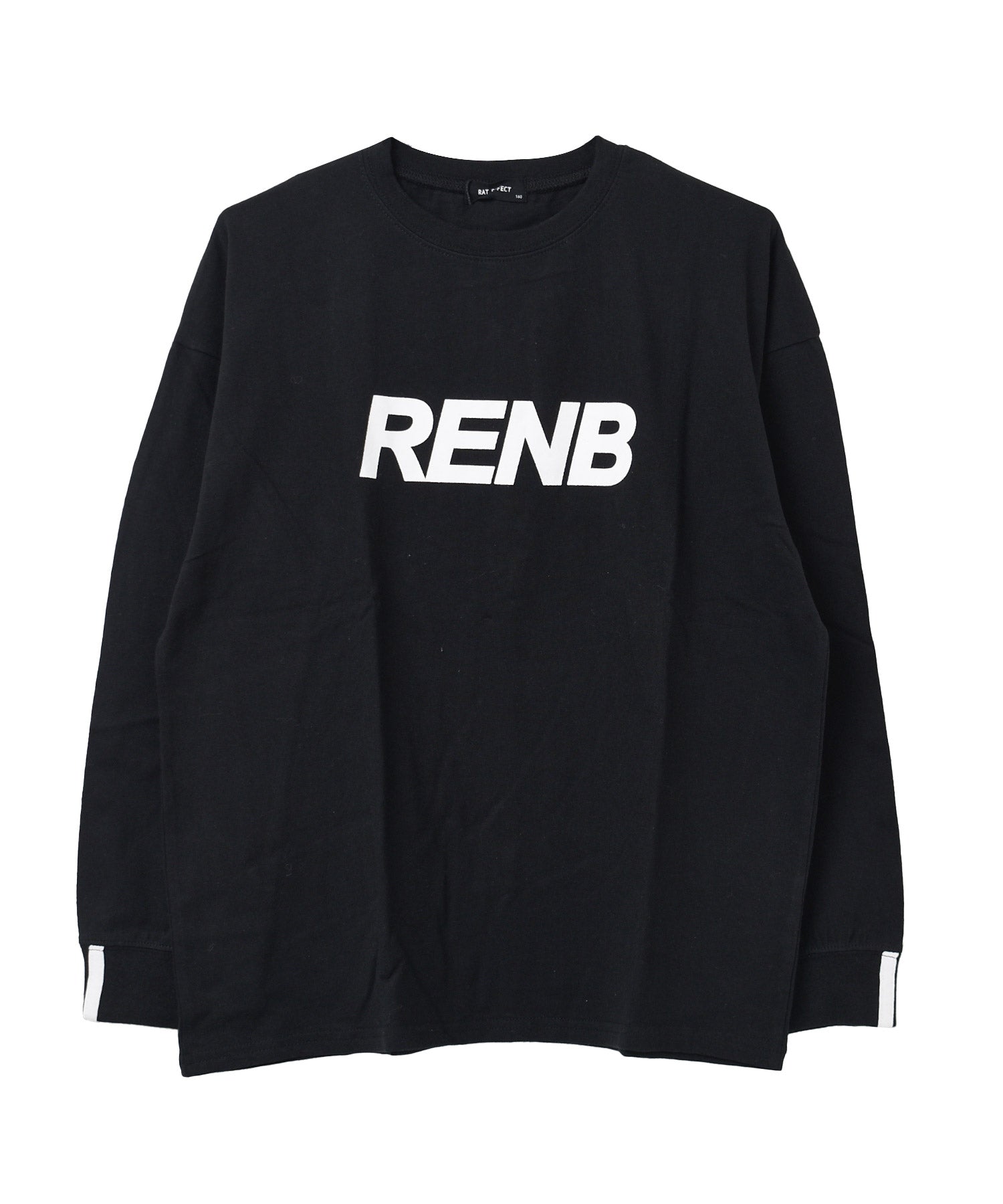 ラット エフェクト RAT EFFECT RENBプリントライン袖リブロングTシャツ