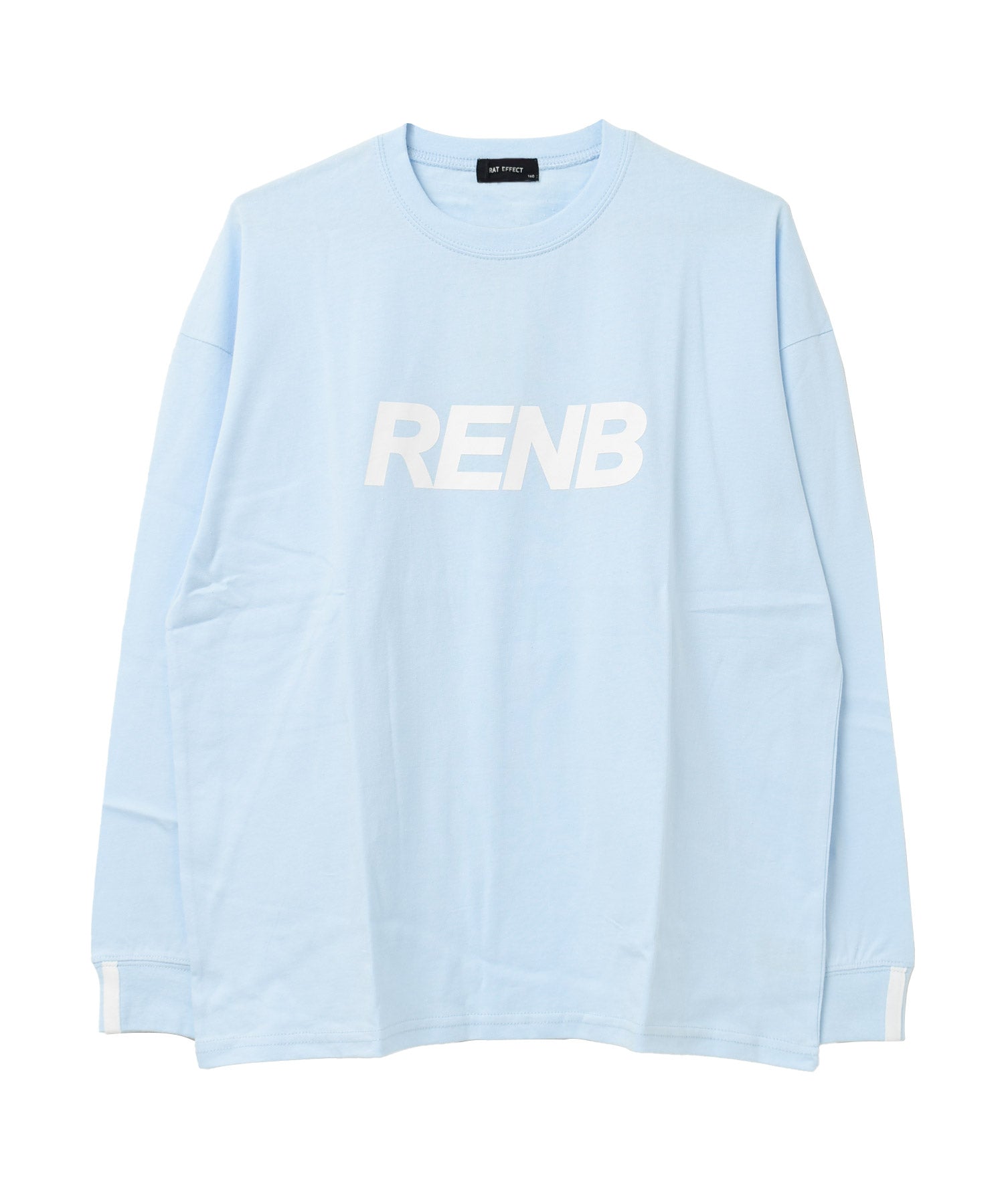 ラット エフェクト RAT EFFECT RENBプリントライン袖リブロングTシャツ