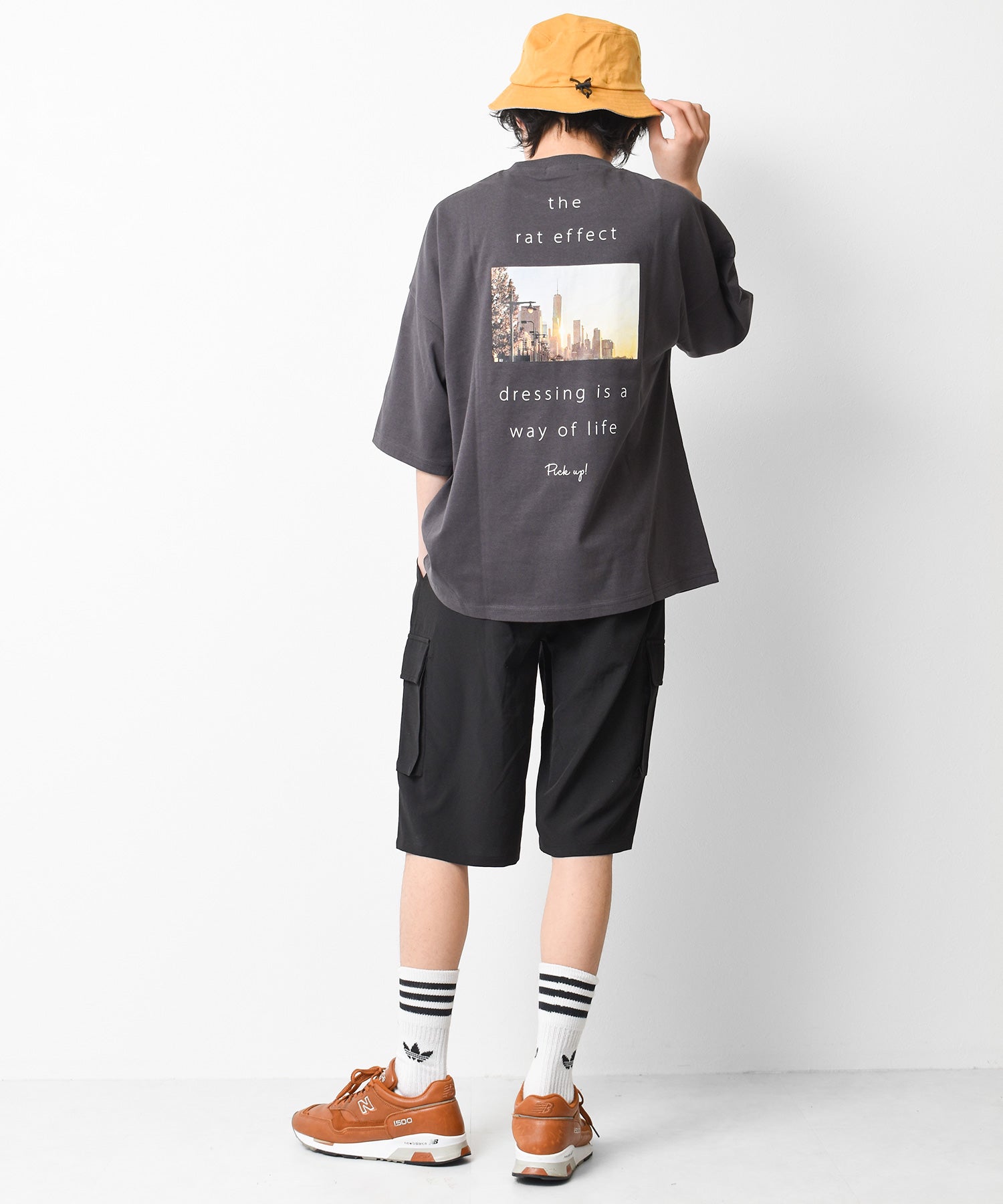 ラット エフェクト RAT EFFECT ドライポリエステルカーゴハーフパンツ