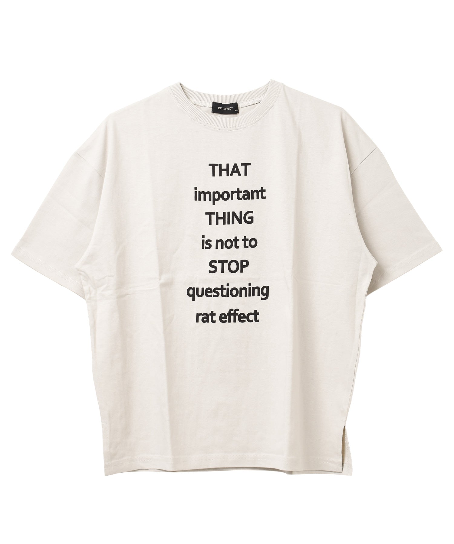 ラット エフェクト RAT EFFECT THATロゴプリントTシャツ