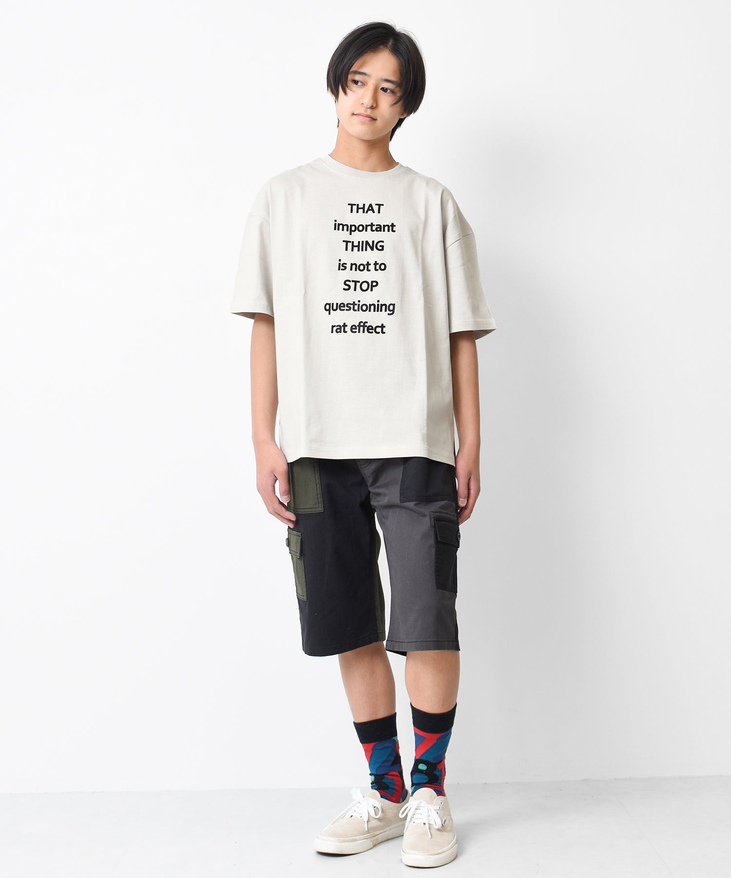 ラット エフェクト RAT EFFECT THATロゴプリントTシャツ