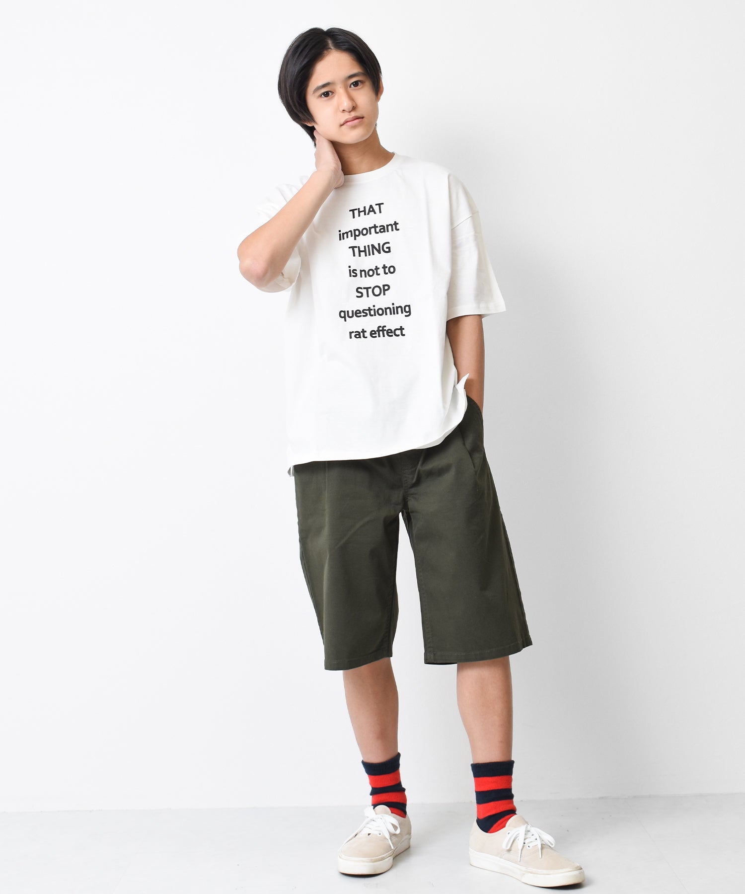 ラット エフェクト RAT EFFECT THATロゴプリントTシャツ