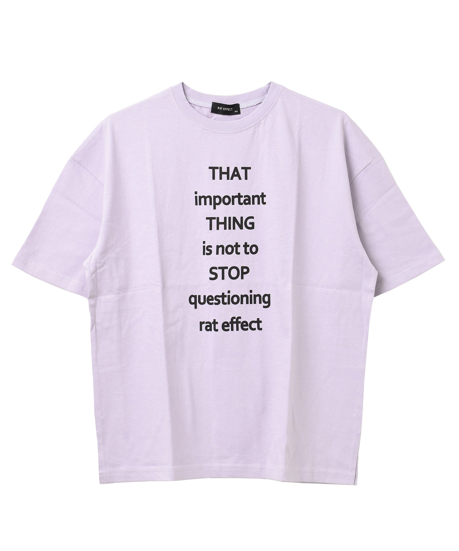 ラット エフェクト RAT EFFECT THATロゴプリントTシャツ