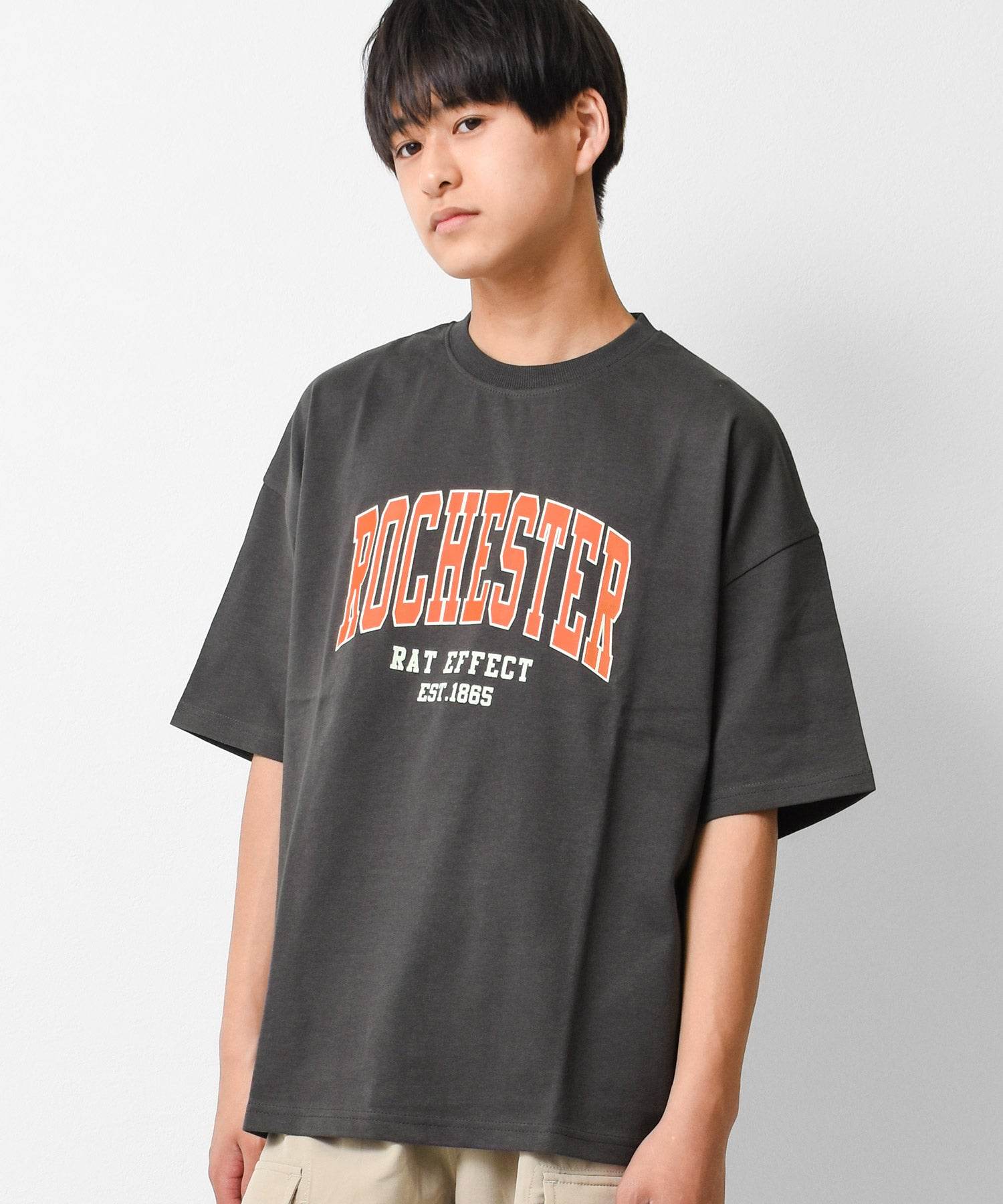 ラット エフェクト RAT EFFECT アーチロゴプリントTシャツ