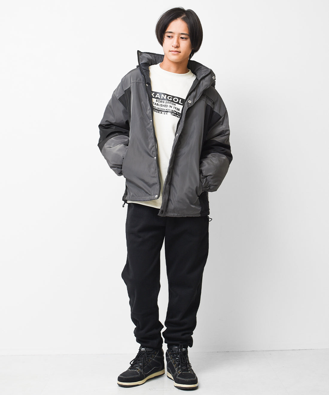 ラット エフェクト RAT EFFECT 中綿切替ジャケット