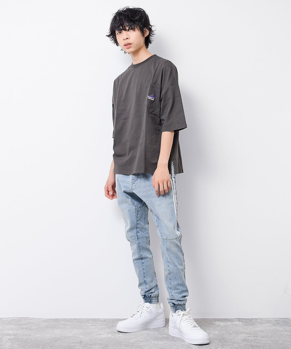 ラット エフェクト RAT EFFECT CONVERSE別注ポケット付スーパービッグTシャツ