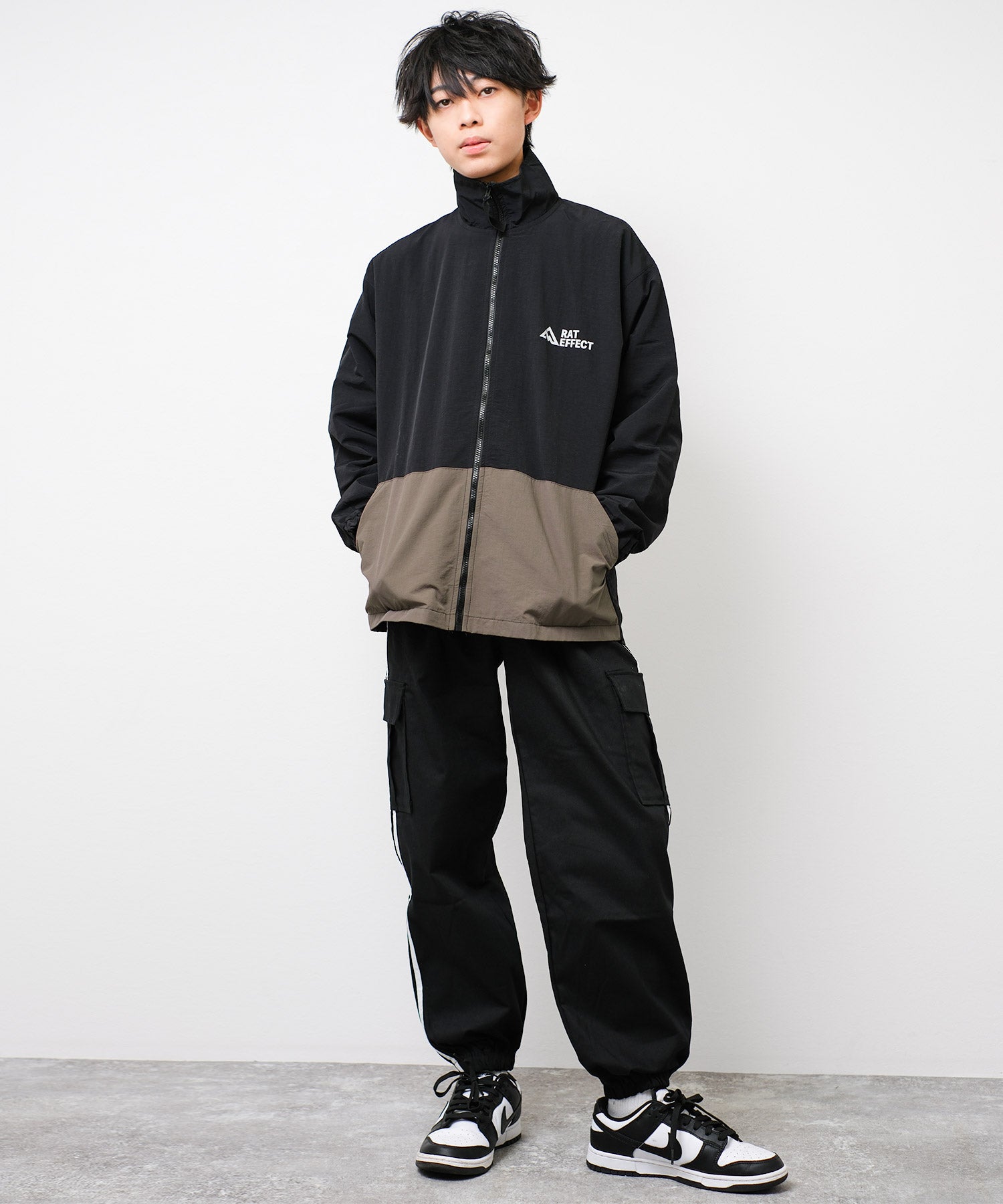 ラット エフェクト RAT EFFECT RAT EFFECT OUTDOOR ナイロンジャケット