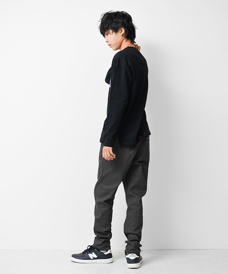 ラット エフェクト RAT EFFECT 裏フリースサルエルパンツ