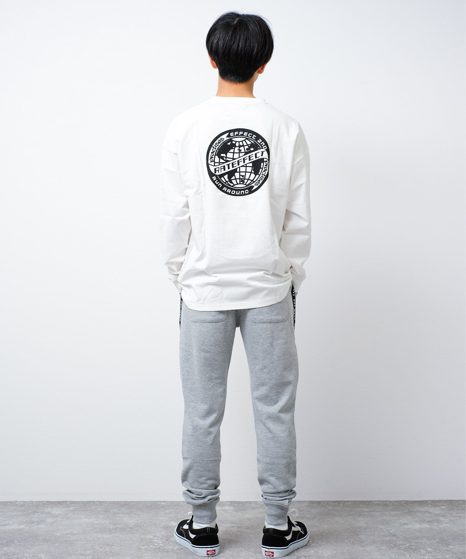 ラット エフェクト RAT EFFECT EFFECT 2ND ロングTシャツ (ライトグレー) ライトグレー