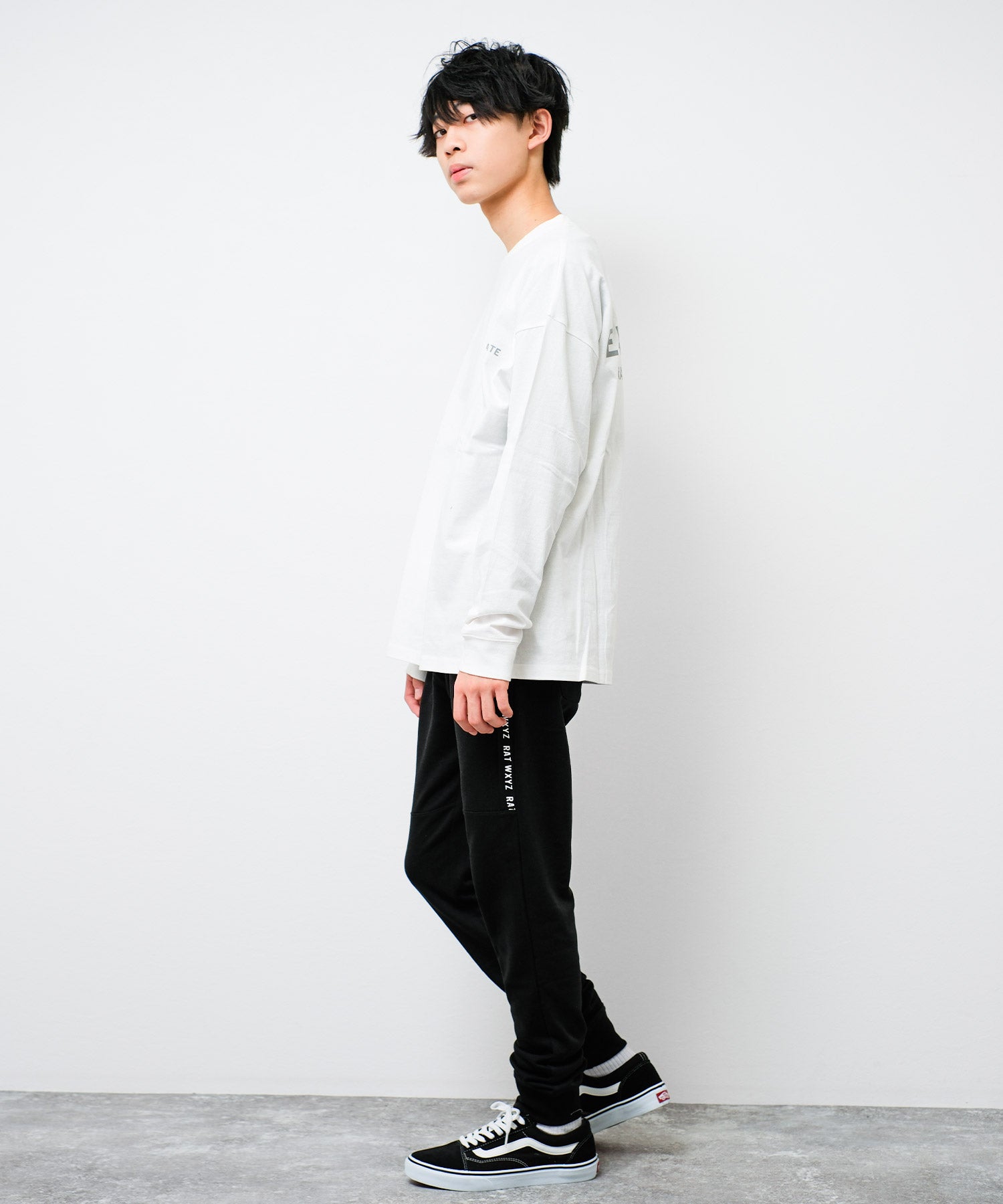 ラット エフェクト RAT EFFECT ラインロゴスウェットパンツ