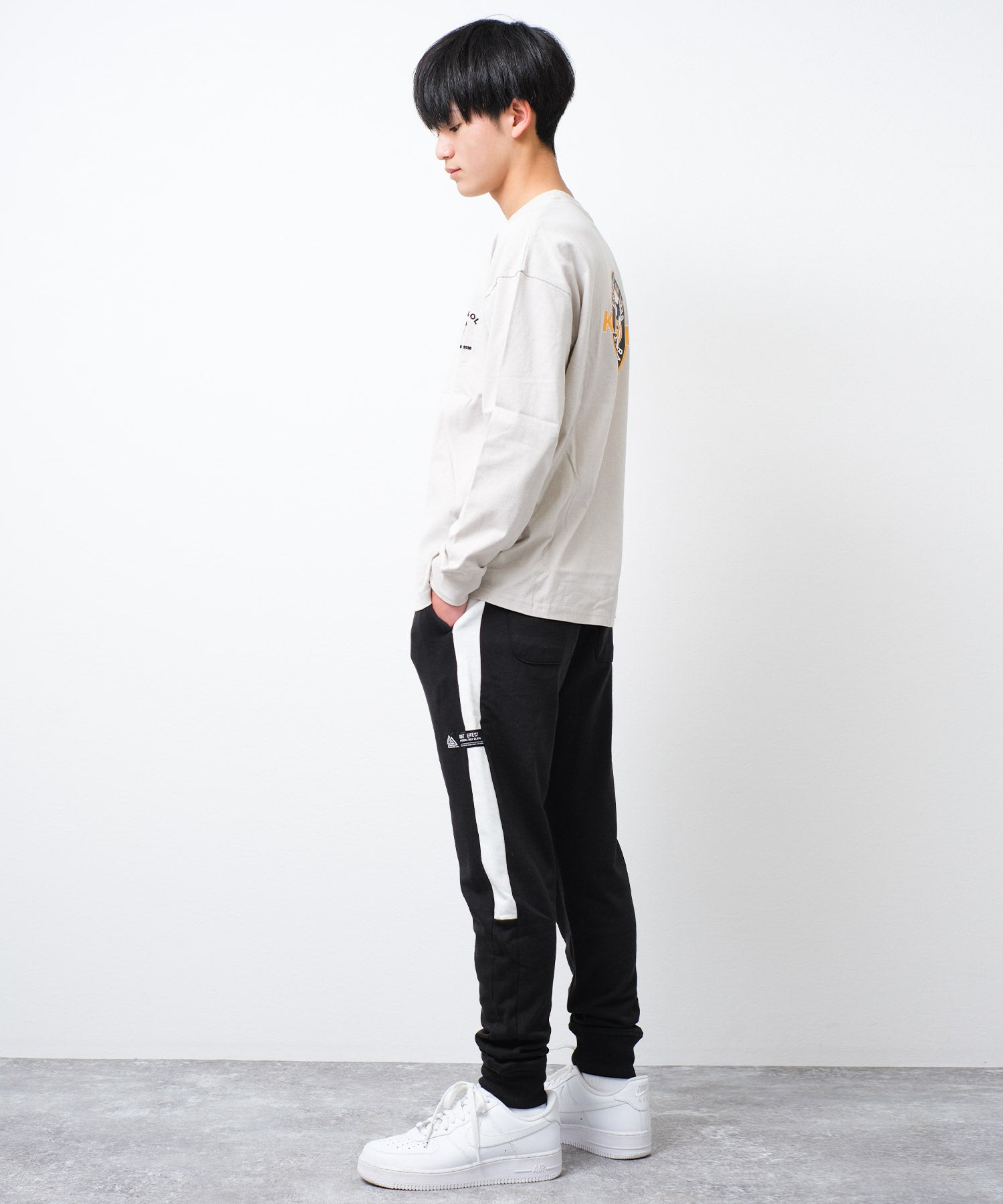 ラット エフェクト RAT EFFECT サイドライン配色スウェトパンツ