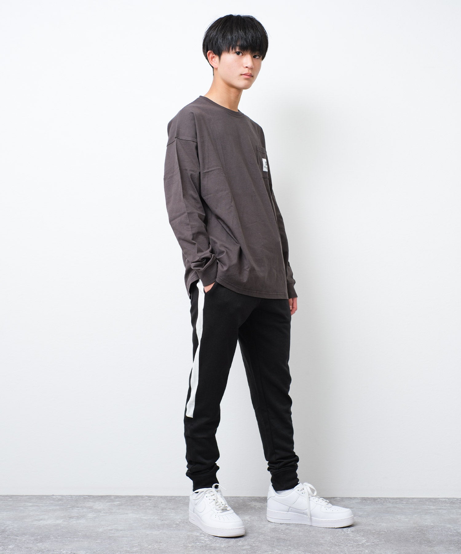 ラット エフェクト RAT EFFECT サイドライン配色スウェトパンツ