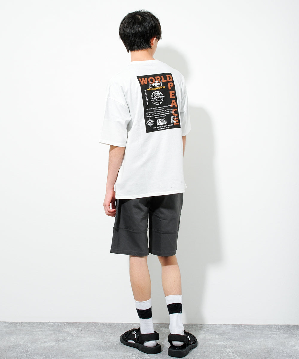 ラット エフェクト RAT EFFECT PEACEポケBIG Tシャツ