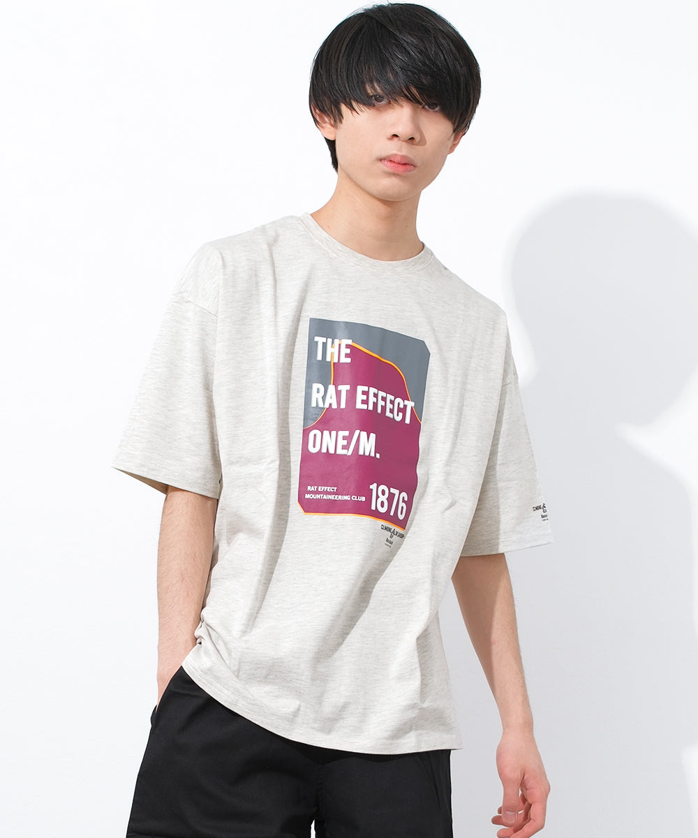 ラット エフェクト RAT EFFECT ONE/MビッグTシャツ (オートミール) オートミール