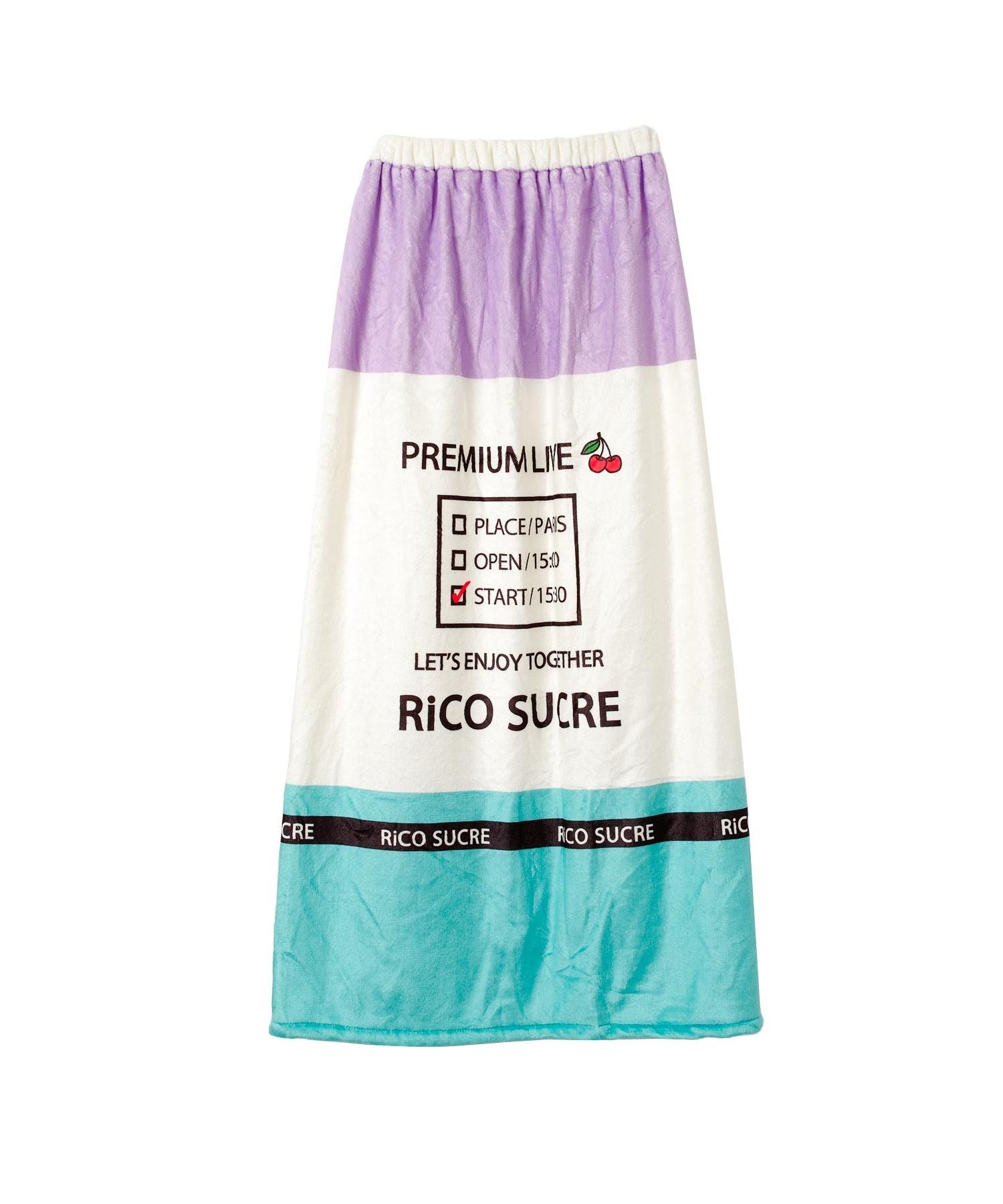 リコ シュクレ RiCO SUCRE RiCOふわもこ巻きタオル【返品不可商品】