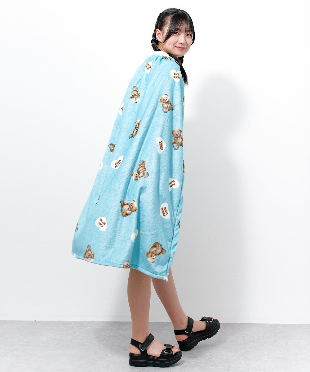 リコ シュクレ RiCO SUCRE RiCOふわもこ巻きタオル【返品不可商品】