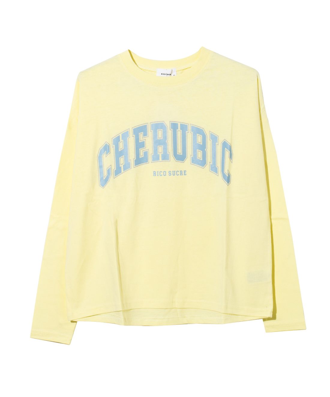 リコ シュクレ RiCO SUCRE 切替アーチロゴTシャツ