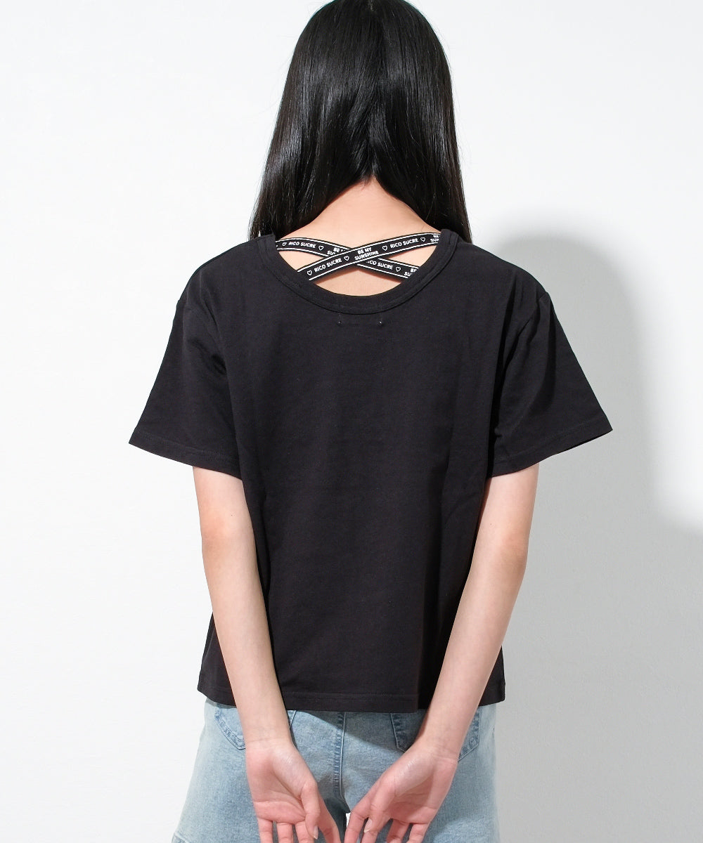 リコ シュクレ RiCO SUCRE バッククロスT