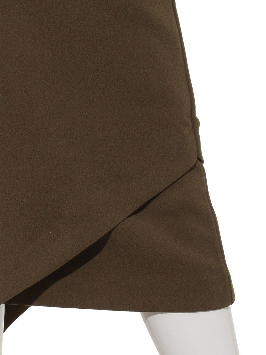シェルター SHEL'TTER Asymmetry Skirt (ブラウン) ブラウン