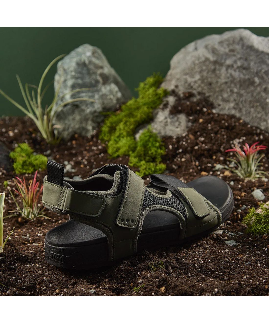 シダス SIDAS シダス SIDAS メンズ レディース サンダル リカバリーサンダル ストラップ 3Dサンダル ソイル Soil アウトドア 軽量 軽い SDー3DSSOI