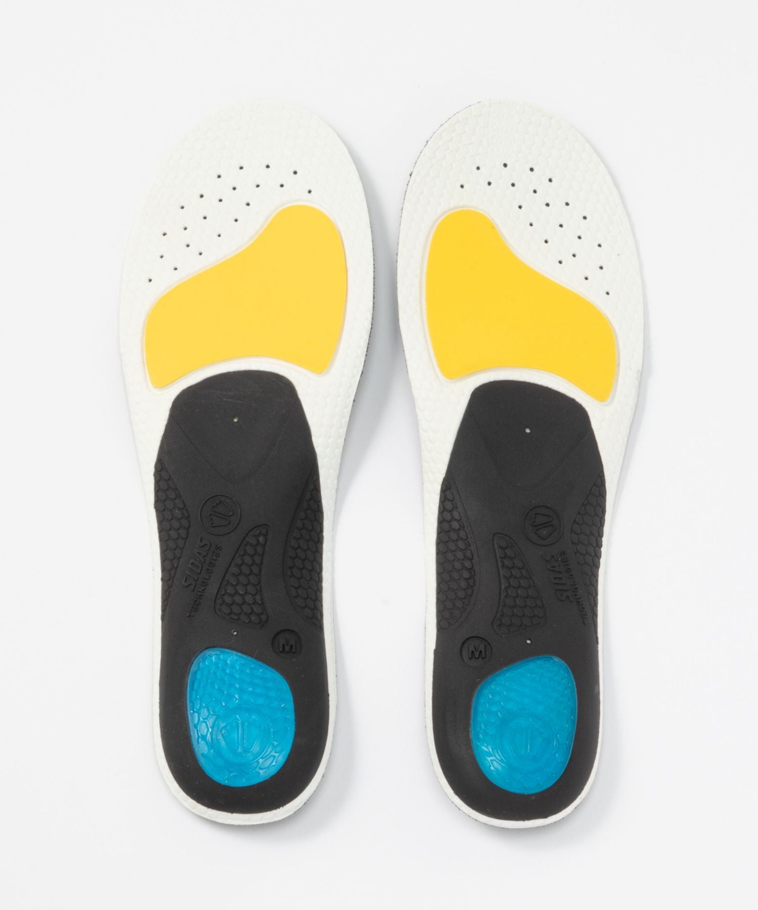 シダス SIDAS シダス SIDAS 3D FOOTBALL インソール メンズ レディース シューズ フットボール 3D ナローカット 中敷き 衝撃吸収 高性能 安定感 サポー (ブラックマルチ) ブラックマルチ