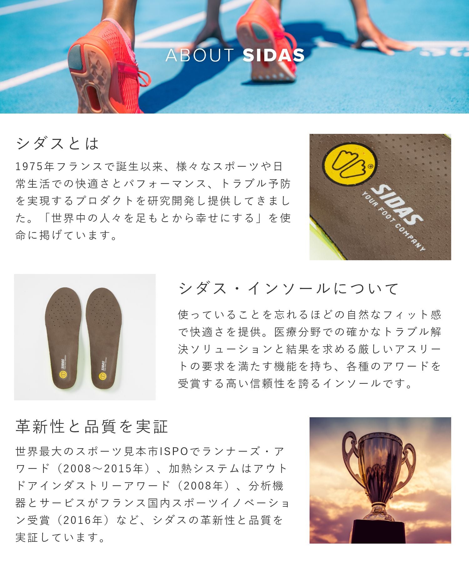 シダス SIDAS シダス SIDAS OUTDOOR 3D インソール メンズ レディース シューズ アウトドア 3D 立体形状 中敷き 衝撃吸収 高性能 安定感 サポート 通気【返品不可商品】