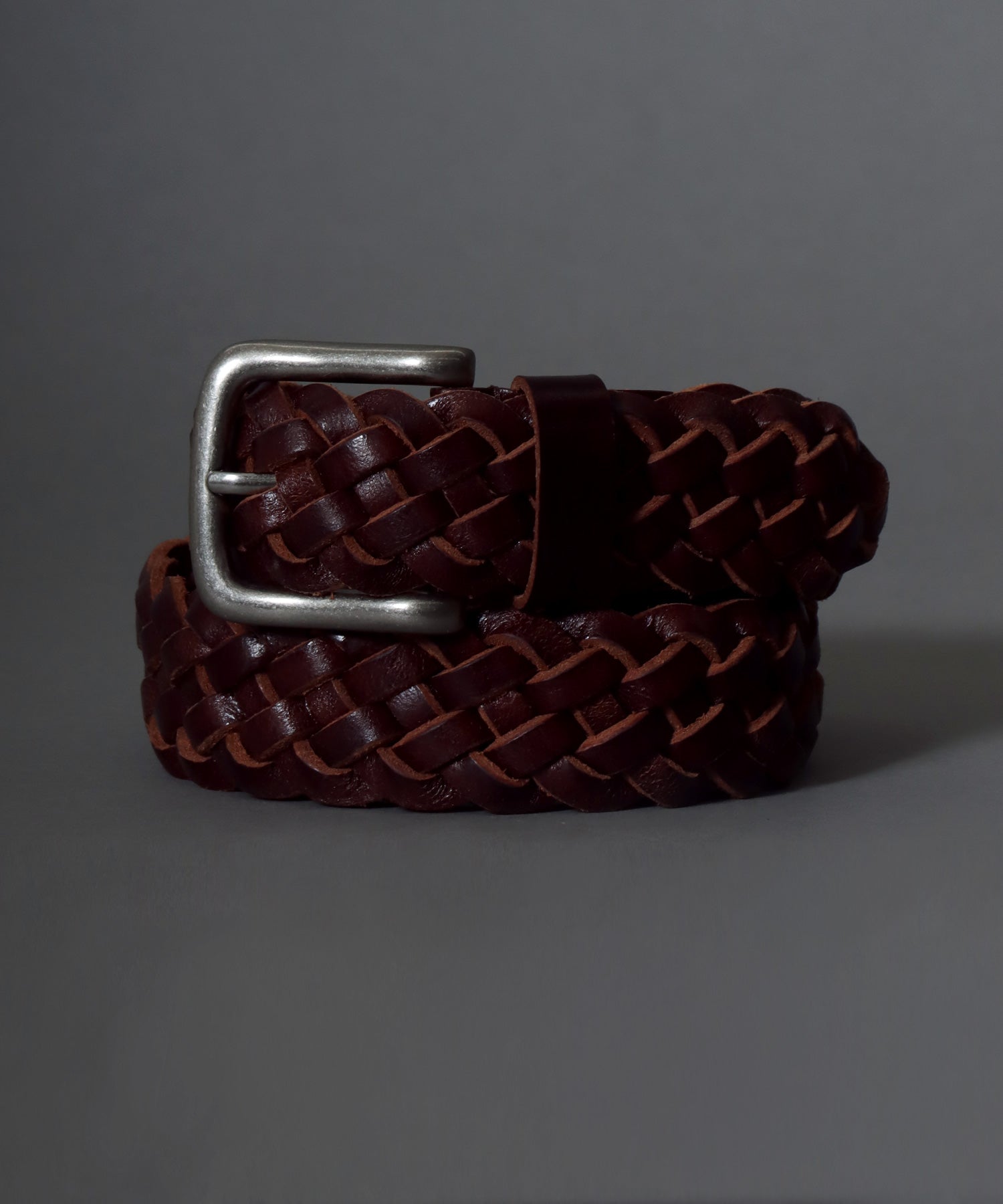 SITRY SITRY 【SITRY】【Levi's】35mm Mesh Leather Belt Leather Men's Women's Belt Braided