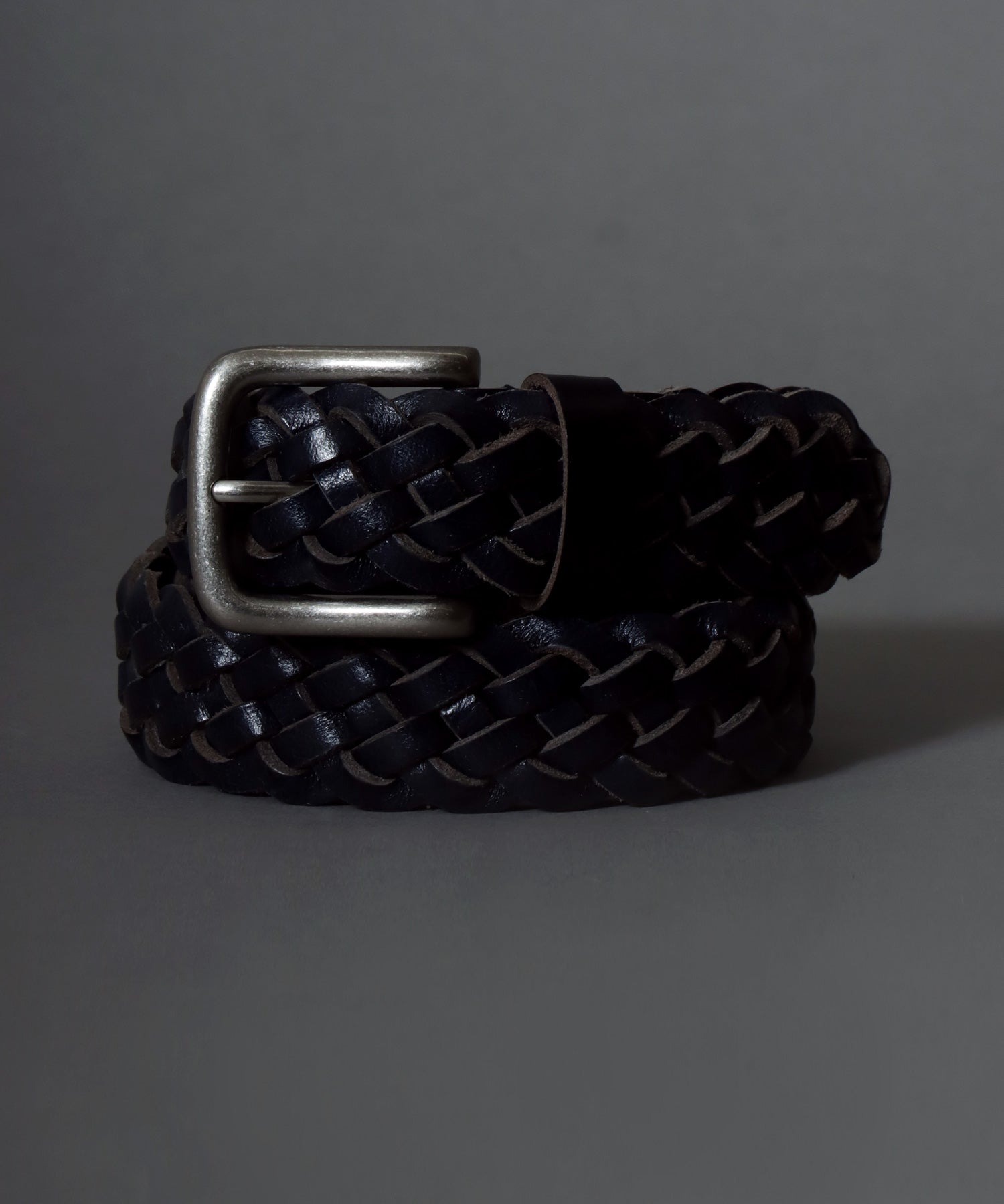 SITRY SITRY 【SITRY】【Levi's】35mm Mesh Leather Belt Leather Men's Women's Belt Braided
