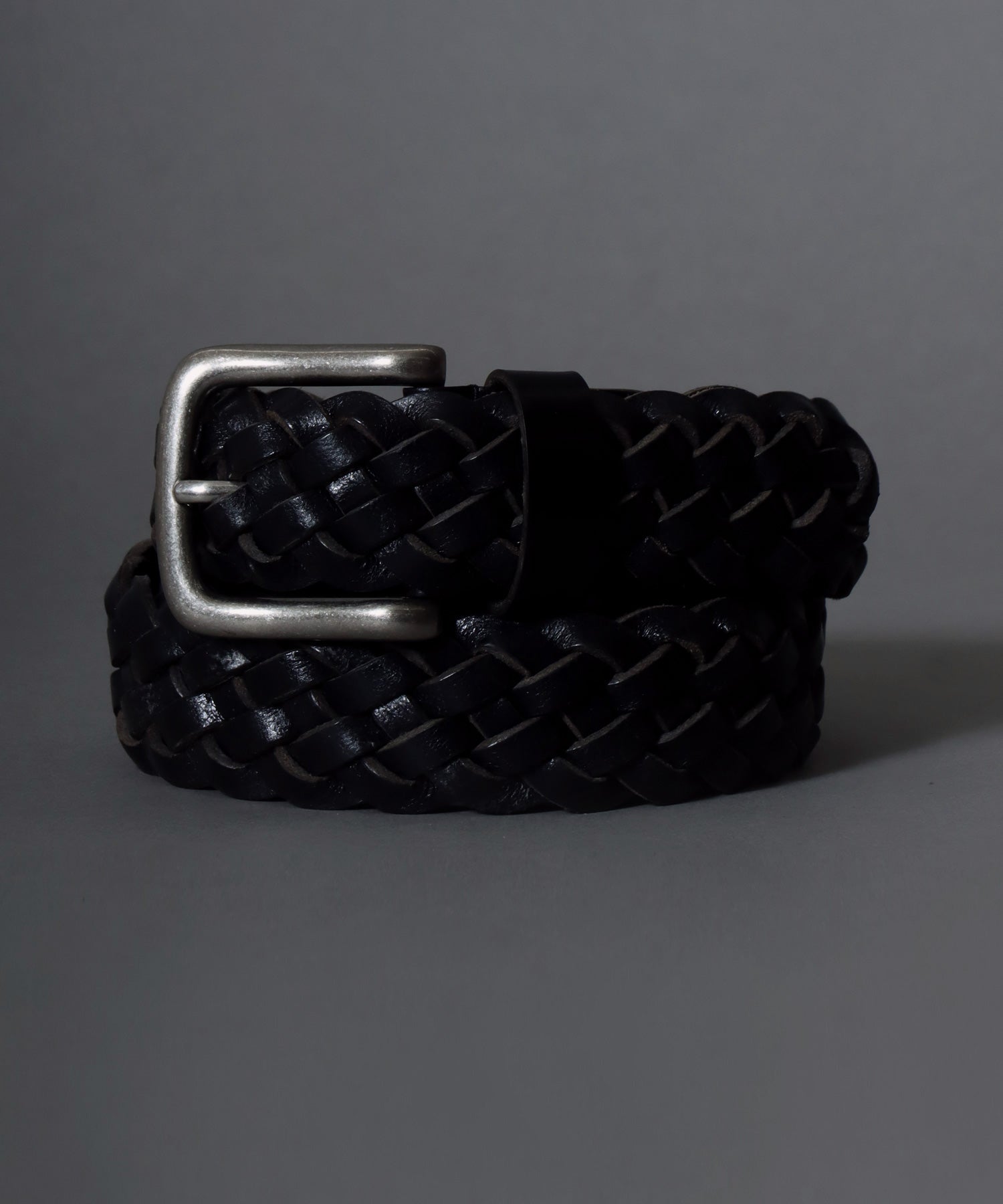 SITRY SITRY 【SITRY】【Levi's】35mm Mesh Leather Belt Leather Men's Women's Belt Braided